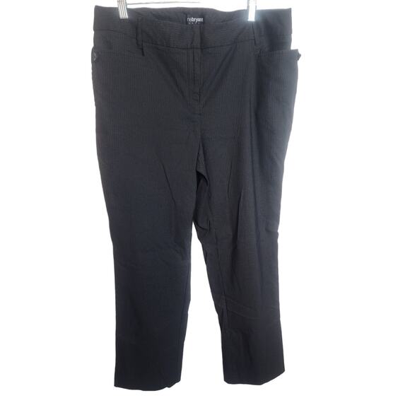 Lane Bryant Outlet Pinstripe Dress Pants, Size 18 - Picture 1 of 6